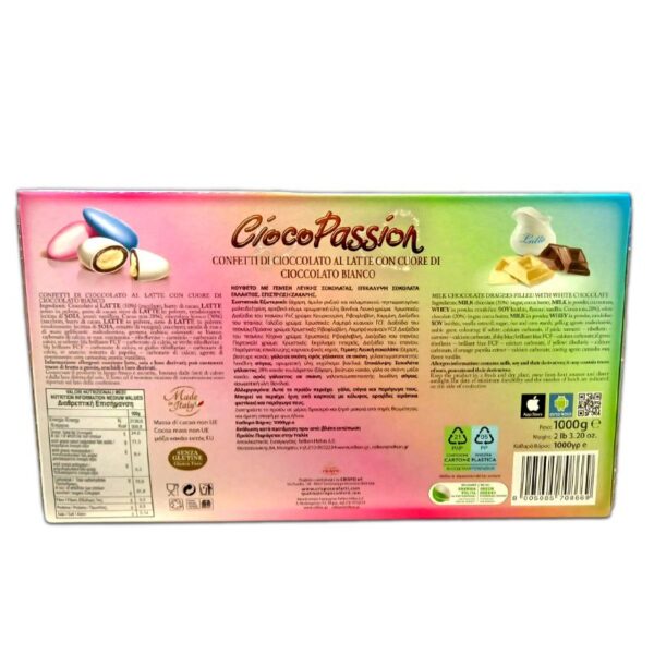 CONFETTI CRISPO 1KG CIOCOPASSION  ASSORTITI - immagine 3