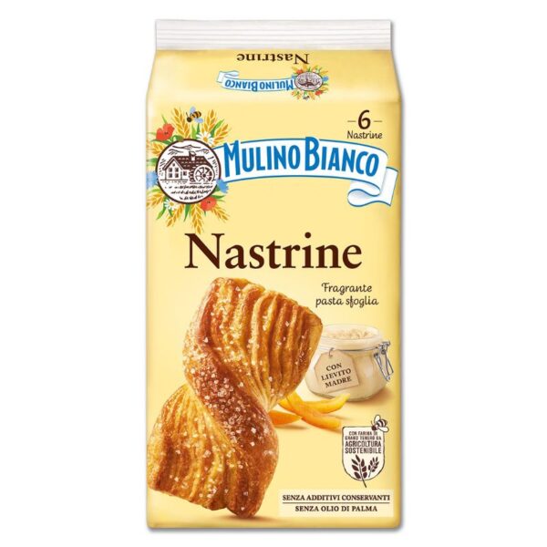 MERENDINE MULINO BIANCO 240G NASTRINE