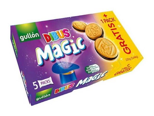 BISCOTTI GULLON 220GR DIBUS MAGIC  MULTIPACK - immagine 2