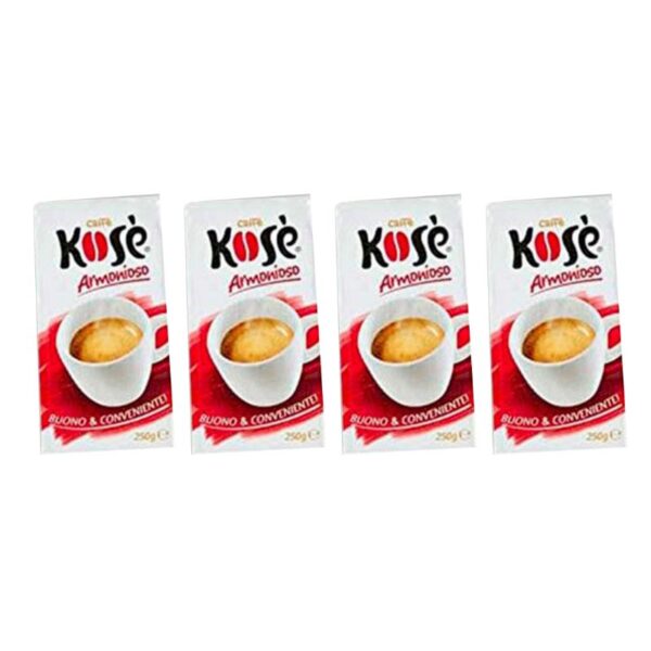 CAFFE' KOSE 250GR 4PZ ROSSO ARMONIOSO - immagine 2