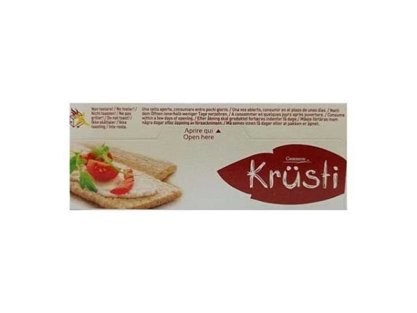 PANE CROCCANTE KRUSTI 125GR INTEGRALE - immagine 2