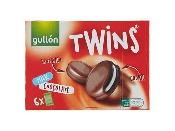 BISCOTTI GULLON 252GR TWINS SANDWICH