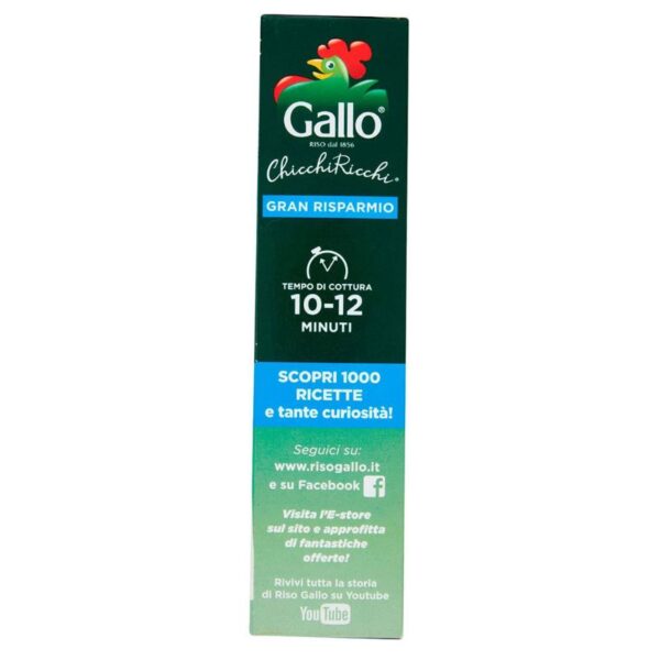 RISO GALLO 850 GR GRAN RISPARMIO - immagine 2