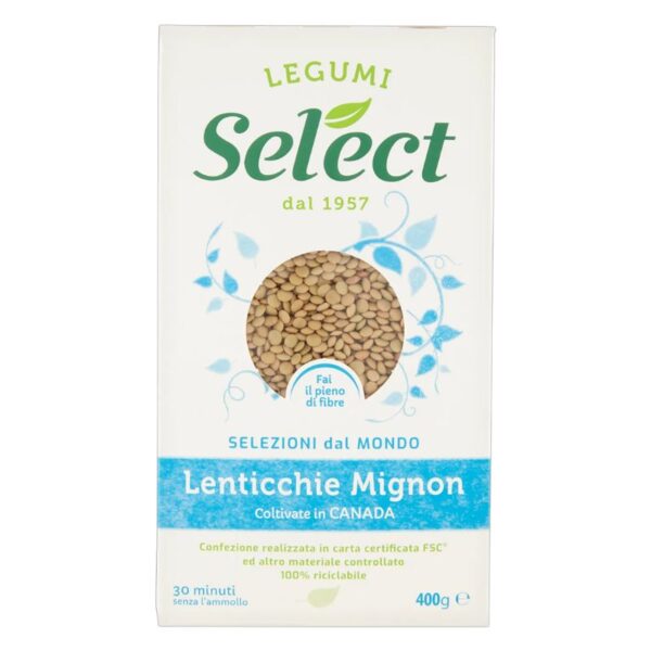 LENTICCHIE MIGNON SELECT 400G ASTUCCIO