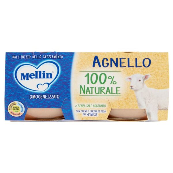 OMOGENEIZZATO MELLIN 80GR 2PZ AGNELLO