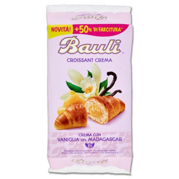 CROISSANT BAULI 6PZ CREMA PASTICCERA