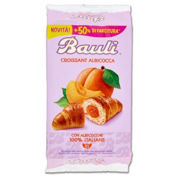 CROISSANT BAULI 6PZ ALBICOCCA