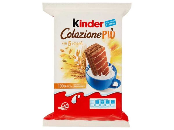 KINDER COLAZIONE PIU'T10 290G