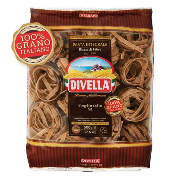 PASTA DIVELLA GR.500 TAGLIATELLE  INTEGRALI