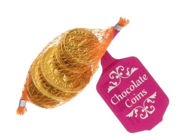 MONETE DI CIOCCOLATO 50GR RETINA