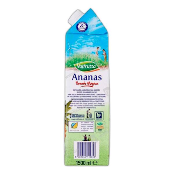 SUCCO VALFRUTTA 1,5LT ANANAS - immagine 2