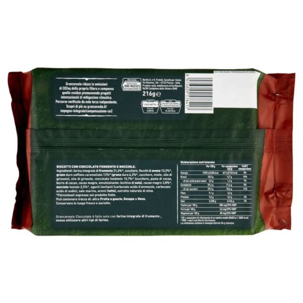 BISCOTTI MULINO BIANCO 216G GRANCEREALE CIOCCOLATO - immagine 3