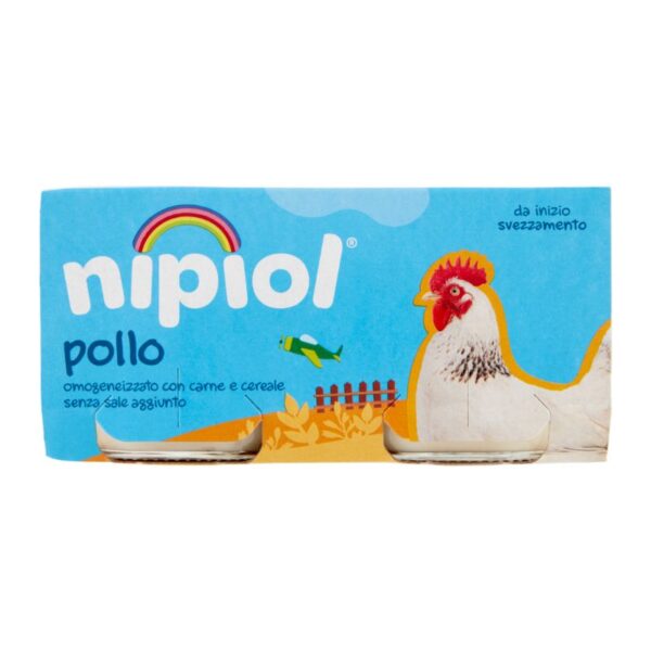 OMOGENEIZZATO NIPIOL 80GR 2PZ POLLO