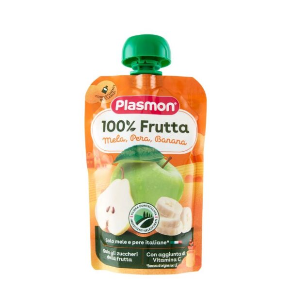 POUCH PLASMON 100G FRUTTA MIX