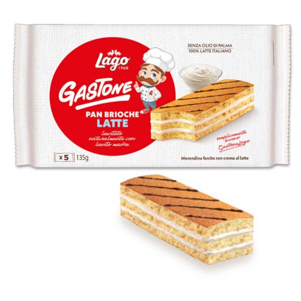 MERENDINA PAN BRIOCHE LAGO 27GR 5PZ  LATTE