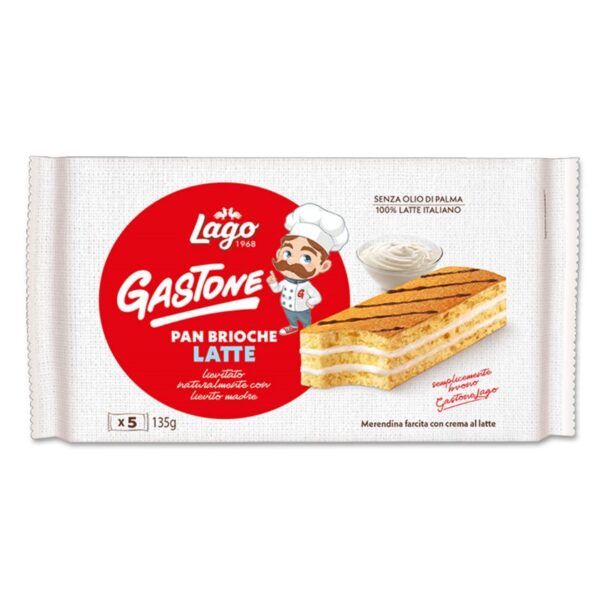 MERENDINA PAN BRIOCHE LAGO 27GR 5PZ  LATTE - immagine 3