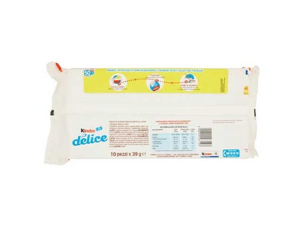 KINDER DELICE 10X39G - immagine 3