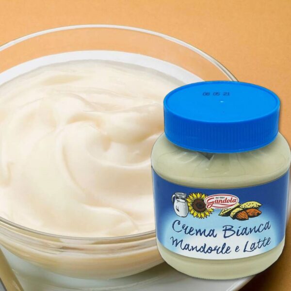 CREMA SPALMABILE BIANCA 350GR MANDORLA ELATTE - immagine 2