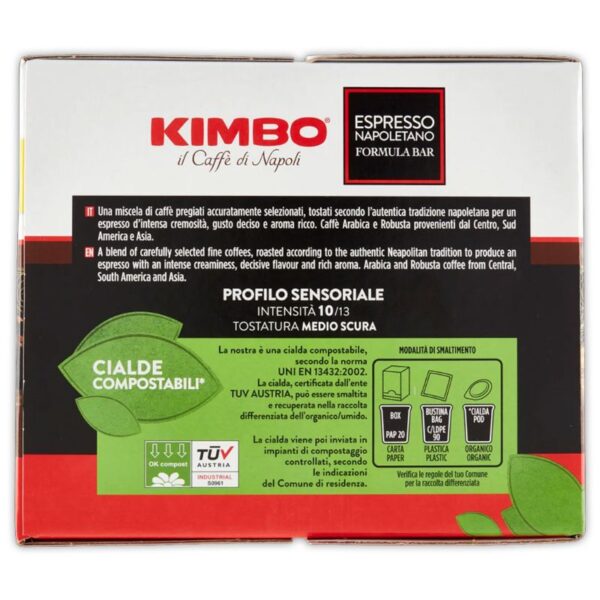 CIALDE CAFFE' KIMBO 50PZ ESPRESSO NAPOLI - immagine 3