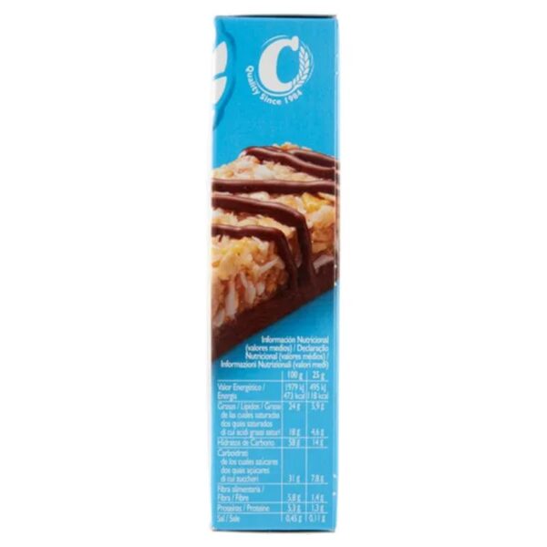 BARRETTA CORNY 6 PZ CIOCCOLATO E COCCO - immagine 2
