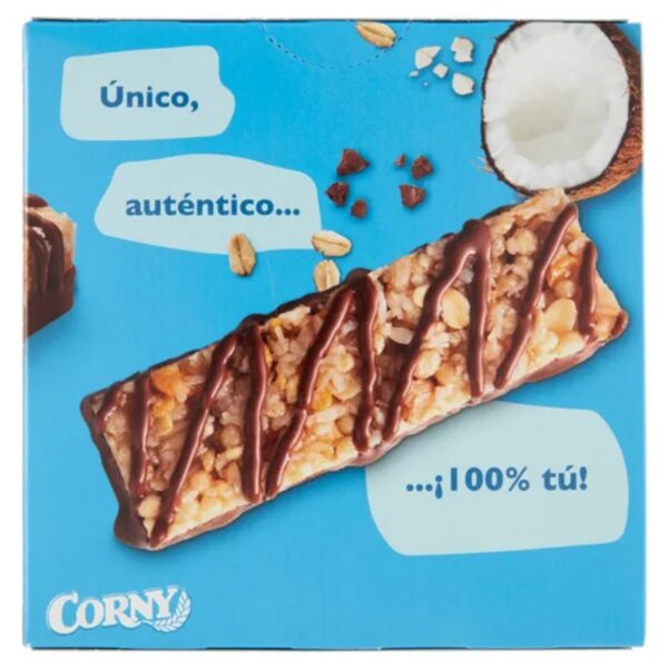 BARRETTA CORNY 6 PZ CIOCCOLATO E COCCO - immagine 3
