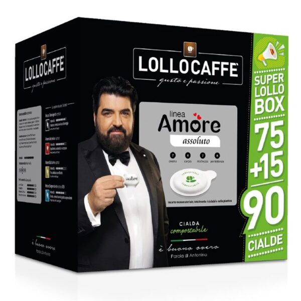 CIALDE CAFFÈ LOLLO 90PZ AMORE ASSOLUTO