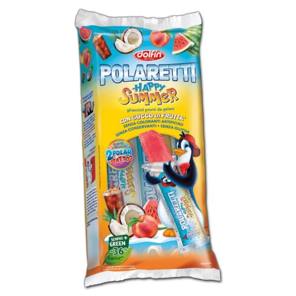 GHIACCIOLI POLARETTI HAPPY SUMMER 420ML 10PZ