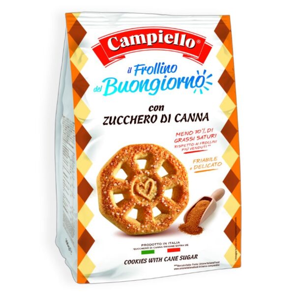 FROLLINI CAMPIELLO 350G ZUCCHERO CANNA