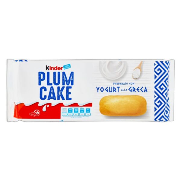 PLUMCAKE KINDER T6 192GR YOGURT