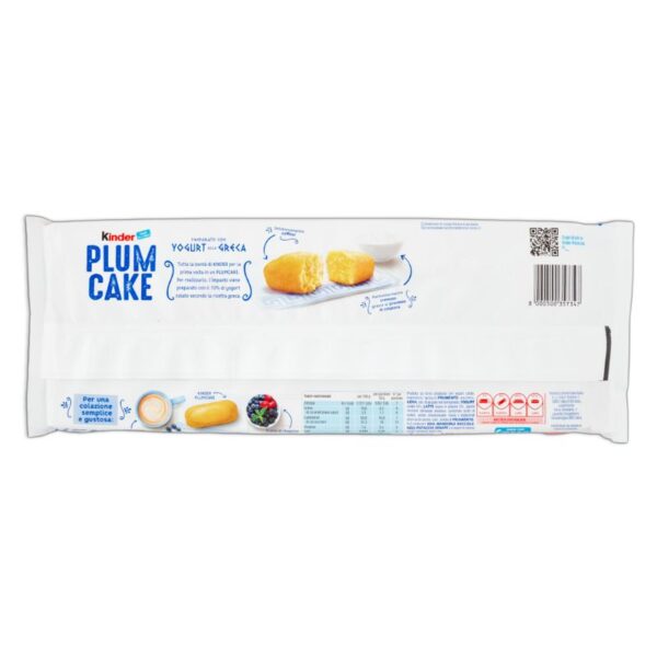 PLUMCAKE KINDER T6 192GR YOGURT - immagine 3