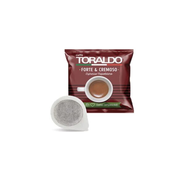 CIALDE CAFFE' TORALDO 50PZ   FORTE E CREMOSO - immagine 3