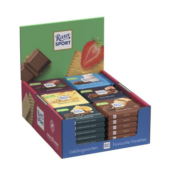 RITTER SPORT 100G VARIETY 36PZ