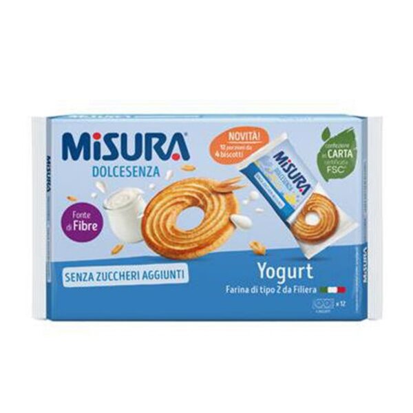 BISCOTTI MISURA DOLCESENZA 400G YOGURT SENZA ZUCCHERO