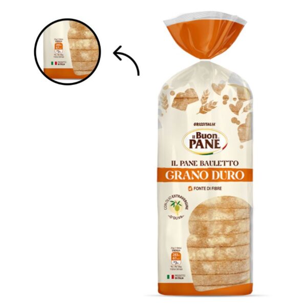 PANE GRANO DURO IL BUON PANE 400GR - immagine 3