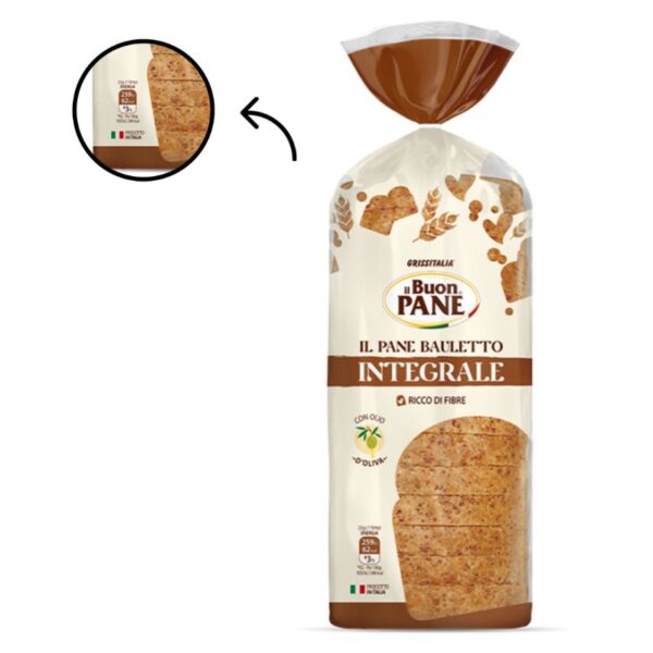 PANE INTEGRALE IL BUON PANE 400GR - immagine 3