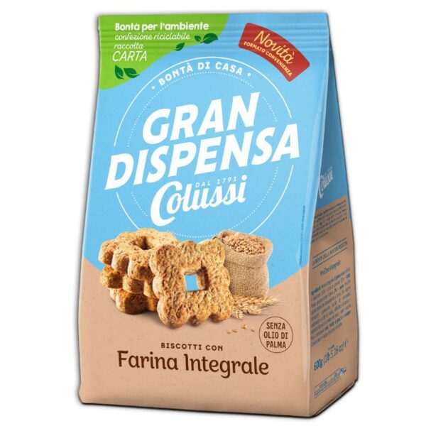 FROLLINI INTEGRALI COLUSSI   GRAN DISPENSA 600G