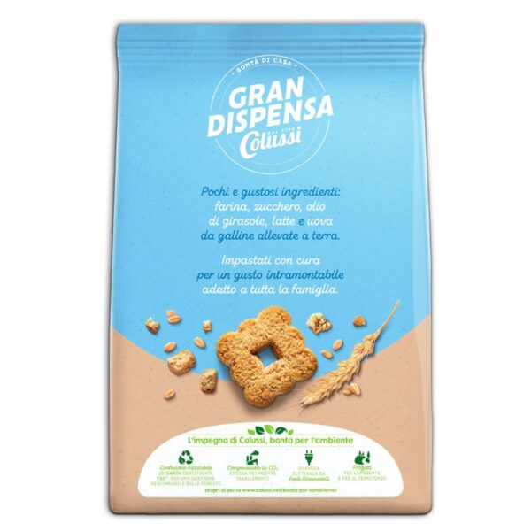 FROLLINI INTEGRALI COLUSSI   GRAN DISPENSA 600G - immagine 3