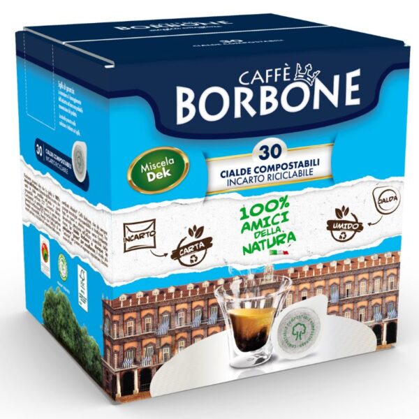 CIALDE CAFFE' BORBONE 30PZ MISCELA DEK