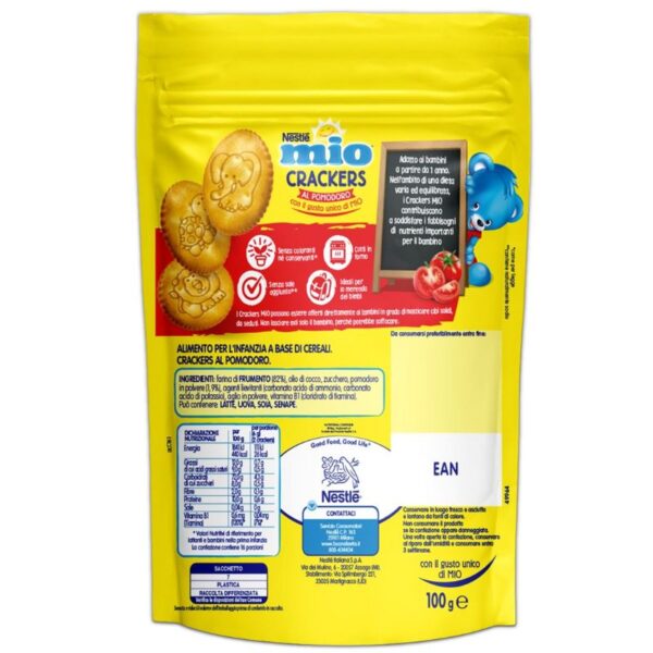 CRACKERS MIO 100G POMODORO - immagine 2