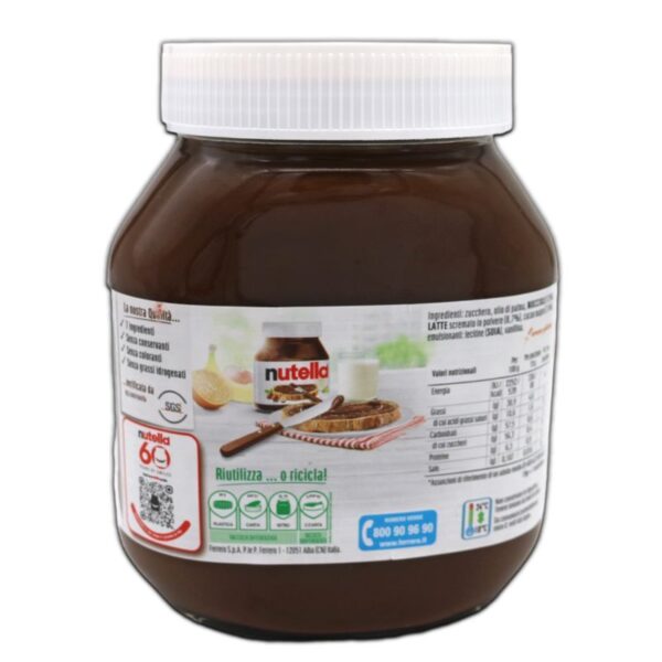 NUTELLA FERRERO 750G - immagine 3