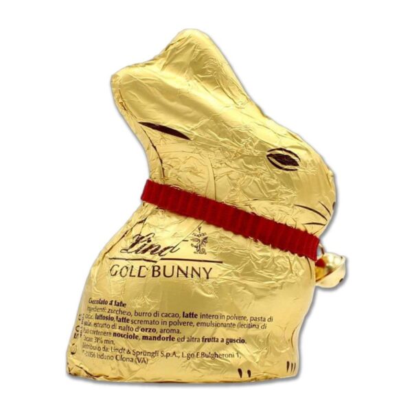 CONIGLIETTO GOLD BUNNY LINDT 100G  CIOCCOLATO AL LATTE - immagine 3