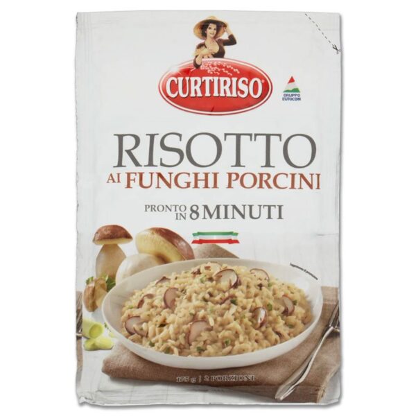 RISOTTO CURTIRISO 175G AI FUNGHI PORCINI