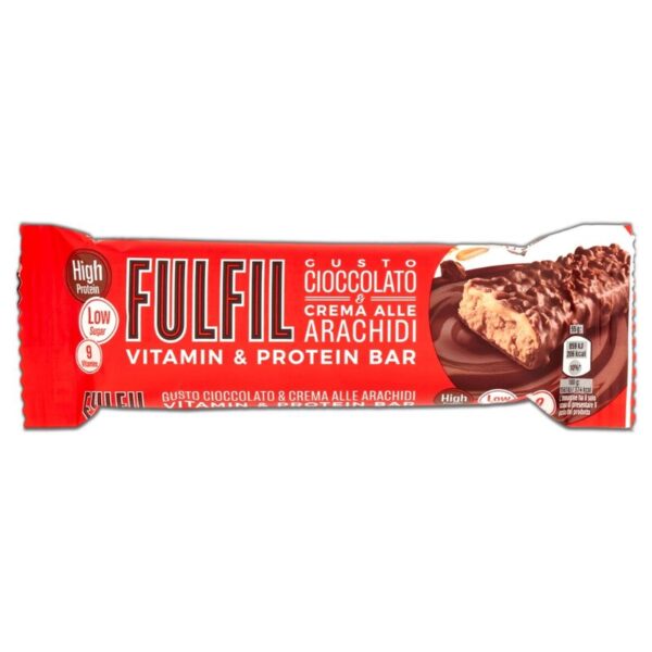 BARRETTA FULFIL 55G CIOCCOLATO E CREMA DI ARACHIDI