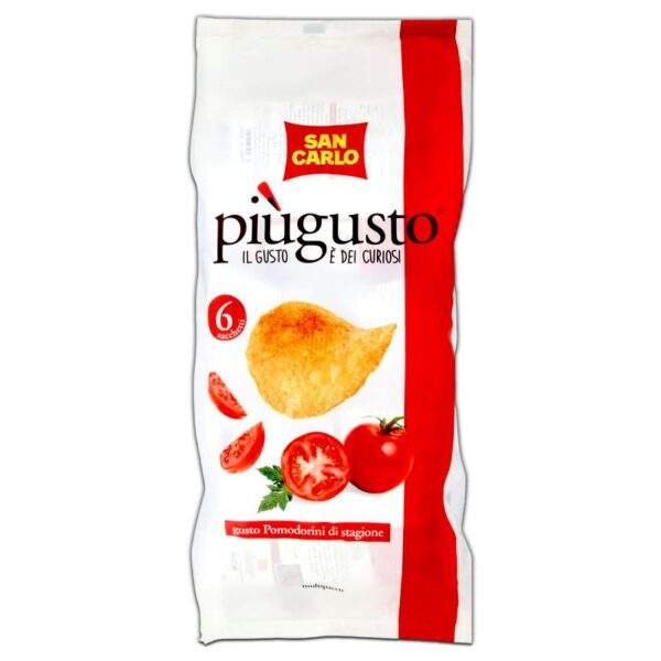 PATATINE SAN CARLO MULTIPACK 150G  POMODORINI