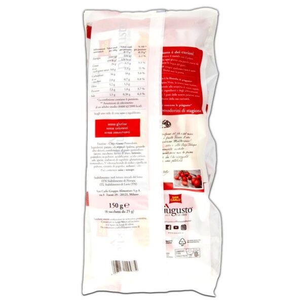 PATATINE SAN CARLO MULTIPACK 150G  POMODORINI - immagine 3