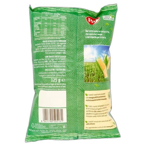 PATATINE PAI 125G PALLINE FORMAGGIO  TRASPARENTI - immagine 3