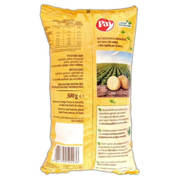 PATATINE PAI 500G TRASPARENTI - immagine 3