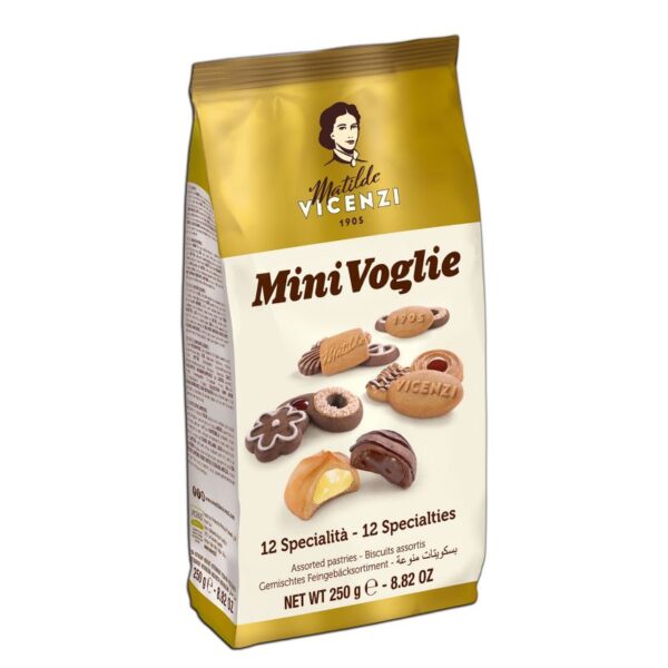 PASTICCERIA VICENZI 250G MINI VOGLIE ASSORTITE