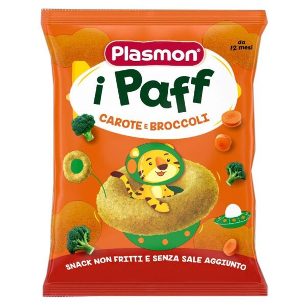 SNACK I PAFF PLASMON 15G CAROTE BROCCOLI