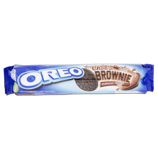 BISCOTTI OREO 154G BROWNIE